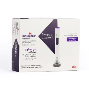 Mounjaro, Pen, 5 Mg, Once Weekly - 4 Pen - 2 Mounjaro, Pen, 5 Mg, Once Weekly - 4 Pen - 2