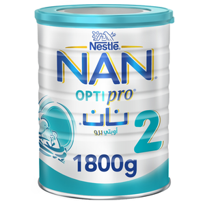 Nan, Optipro Baby Milk Stage 2 6-12 Months - 1800 Gm Nan, Optipro Baby Milk Stage 2 6-12 Months - 1800 Gm