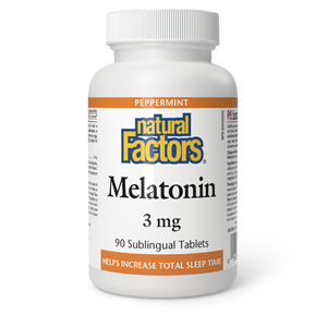 Natural Factors, Melatonin 3Mg - 90 Tablet Natural Factors, Melatonin 3Mg - 90 Tablet