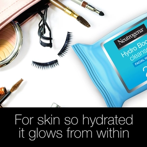 Neutrogena Makeup Remover Face Wipes, Hydro Boost Cleansing - 25 Pcs - 2 Neutrogena Makeup Remover Face Wipes, Hydro Boost Cleansing - 25 Pcs - 2