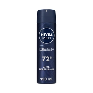 Nivea, Antiperspirant Spray Deep Dry Clean Feel For Men - 150 Ml Nivea, Antiperspirant Spray Deep Dry Clean Feel For Men - 150 Ml
