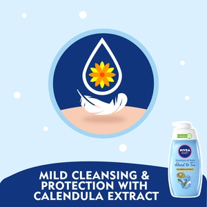 Nivea Baby, Shampoo & Bath Head To Toe With Calendula Extract - 500 Ml - 3 Nivea Baby, Shampoo & Bath Head To Toe With Calendula Extract - 500 Ml - 3