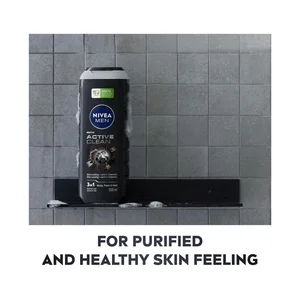 Nivea, Shower Gel Active Clean - 500 Ml Nivea, Shower Gel Active Clean - 500 Ml
