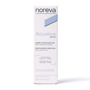 Noreva, Aquareva Rich, Moisturizing Cream 24H, For Dry To Very Dry Skin - 40 Ml - 1 Noreva, Aquareva Rich, Moisturizing Cream 24H, For Dry To Very Dry Skin - 40 Ml - 1
