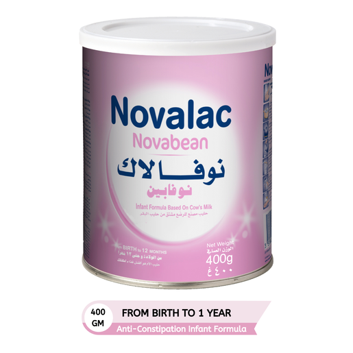 Novalac, Novabean Baby Milk 0-12 Months - 400 Gm