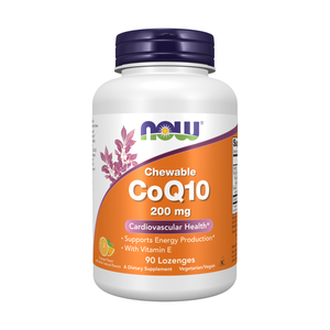 Now, Chewable Coenzyme Q10, Cardiovascular Health - 90 Lozenges Now, Chewable Coenzyme Q10, Cardiovascular Health - 90 Lozenges