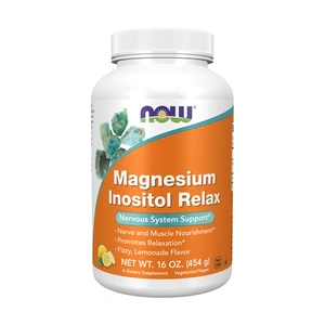 Now, Magnesium Inositol Relax, Nervous System Support - 454 Gm Now, Magnesium Inositol Relax, Nervous System Support - 454 Gm