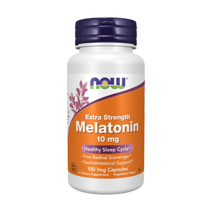Now, Melatonin 10 mg, Healthy Sleep Support - 100 Capsules Now, Melatonin 10 mg, Healthy Sleep Support - 100 Capsules