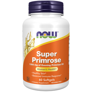 Now, Super Primrose, 1300 Mg, Women'S Health - 60 Capsules Now, Super Primrose, 1300 Mg, Women'S Health - 60 Capsules