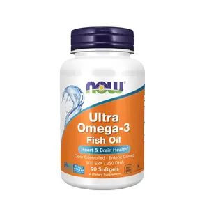 Now, Ultra Omega-3, Heart & Brain Health - 90 Capsules Now, Ultra Omega-3, Heart & Brain Health - 90 Capsules