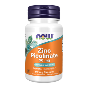 Now, Zinc Picolinate, 50 Mg, Immune Support - 60 Capsules Now, Zinc Picolinate, 50 Mg, Immune Support - 60 Capsules