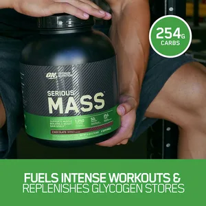 Optimum Nutrition, Serious Mass Chocolate Flavor - 2.72 Kg - 4 Optimum Nutrition, Serious Mass Chocolate Flavor - 2.72 Kg - 4