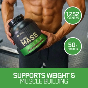 Optimum Nutrition, Serious Mass Chocolate Flavor - 2.72 Kg - 5 Optimum Nutrition, Serious Mass Chocolate Flavor - 2.72 Kg - 5