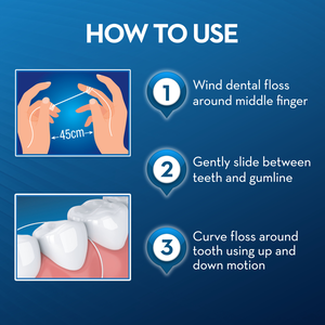 Oral-B, Essential Floss Waxed Dental Floss - 1 Pc - 6 Oral-B, Essential Floss Waxed Dental Floss - 1 Pc - 6