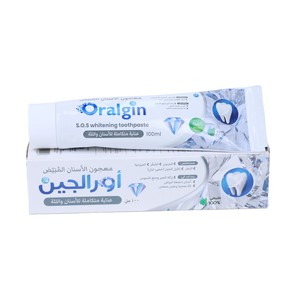 Oralgin, Sos Whitening Toothpaste, Myrrh Extract - 100 Ml Oralgin, Sos Whitening Toothpaste, Myrrh Extract - 100 Ml