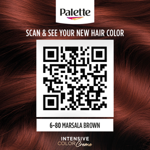 Palette, Intensive Hair Color Creme 6-80 Marsala Brown - 1 Kit - 5 Palette, Intensive Hair Color Creme 6-80 Marsala Brown - 1 Kit - 5