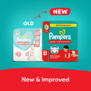 Pampers, Rash Protection Pants Diapers Size 3 6-11 Kg - 80 Pcs - 2 Pampers, Rash Protection Pants Diapers Size 3 6-11 Kg - 80 Pcs - 2