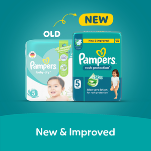 Pampers, Rash Protection Taped Diapers Size 5 11-16 Kg - 66 Pcs - 2 Pampers, Rash Protection Taped Diapers Size 5 11-16 Kg - 66 Pcs - 2