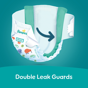 Pampers, Rash Protection Taped Diapers Size 5 11-16 Kg - 66 Pcs - 5 Pampers, Rash Protection Taped Diapers Size 5 11-16 Kg - 66 Pcs - 5