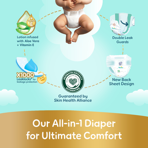 Pampers, Ultimate Comfort Taped Diapers Size 4 9-14 Kg - 54 Pcs - 7 Pampers, Ultimate Comfort Taped Diapers Size 4 9-14 Kg - 54 Pcs - 7