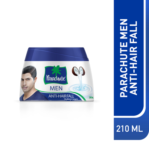 Parachute, Hair Cream Anti Hair Fall For Men - 210 Ml