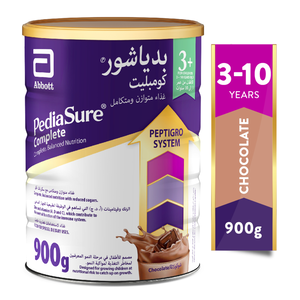 Pediasure, Complete 3-10 Years Chocolate Flavor - 900 Gm Pediasure, Complete 3-10 Years Chocolate Flavor - 900 Gm