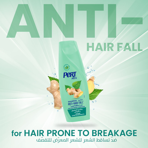 Pert Plus, Shampoo Anti-Hair Fall Ginger Extract- 400 Ml - 3 Pert Plus, Shampoo Anti-Hair Fall Ginger Extract- 400 Ml - 3