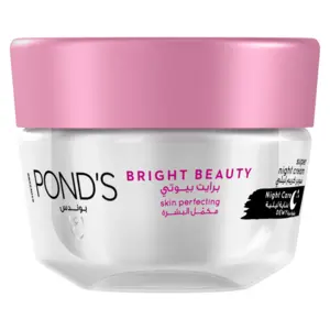 Ponds, Bright Beauty Face Night Cream Dewy Skin - 50 Ml - 2 Ponds, Bright Beauty Face Night Cream Dewy Skin - 50 Ml - 2