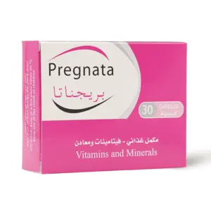 Pregnata, Multivitamins And Minerals - 30 Capsules - 3 Pregnata, Multivitamins And Minerals - 30 Capsules - 3