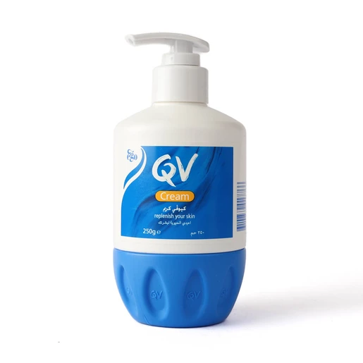 QV, Body Cream Pump Replenish Your Skin - 250 Gm