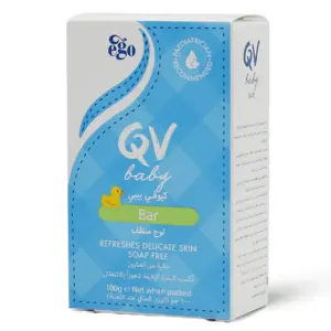 Qv Baby, Cleansing Bar Refreshes Delicate Skin - 100 Gm - 3 Qv Baby, Cleansing Bar Refreshes Delicate Skin - 100 Gm - 3