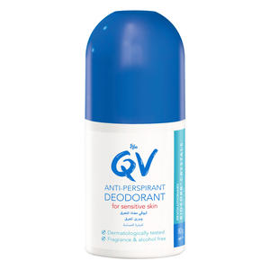 Qv, Deodorant & Antiperspirant, For Sensitive Skin, Fragrance Free - 80 Gm Qv, Deodorant & Antiperspirant, For Sensitive Skin, Fragrance Free - 80 Gm