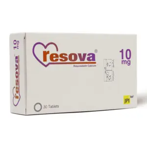 Resova 10 Mg, Rosuvastatin, Antihyperlipidemic - 30 Tablets - 3 Resova 10 Mg, Rosuvastatin, Antihyperlipidemic - 30 Tablets - 3