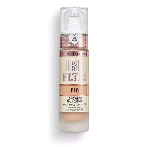 Revolution, Longwear Foundation F10 Oil Free -23 Ml