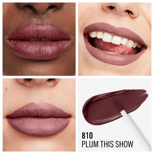 Rimmel, Lasting Mega Matte Lipstick Plum This Show - 1 Pc - 4 Rimmel, Lasting Mega Matte Lipstick Plum This Show - 1 Pc - 4