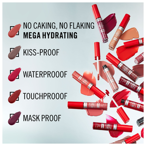 Rimmel, Lasting Mega Matte Lipstick Ruby Passion - 1 Pc - 7 Rimmel, Lasting Mega Matte Lipstick Ruby Passion - 1 Pc - 7