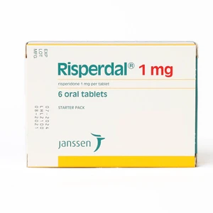Risperdal, Risperidone 1 Mg - 6 Tablets - 2 Risperdal, Risperidone 1 Mg - 6 Tablets - 2