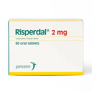 Risperdal, Risperidone 2 Mg - 60 Tablets - 2 Risperdal, Risperidone 2 Mg - 60 Tablets - 2
