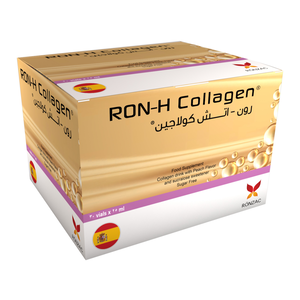 Ron-H, Hair Collagen, Food Supplement, Peach - 30 Vials - 3 Ron-H, Hair Collagen, Food Supplement, Peach - 30 Vials - 3