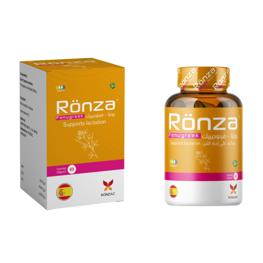 Ronza-Fenugreek, Dietary Supplement, Support Lactation - 60 Capsules