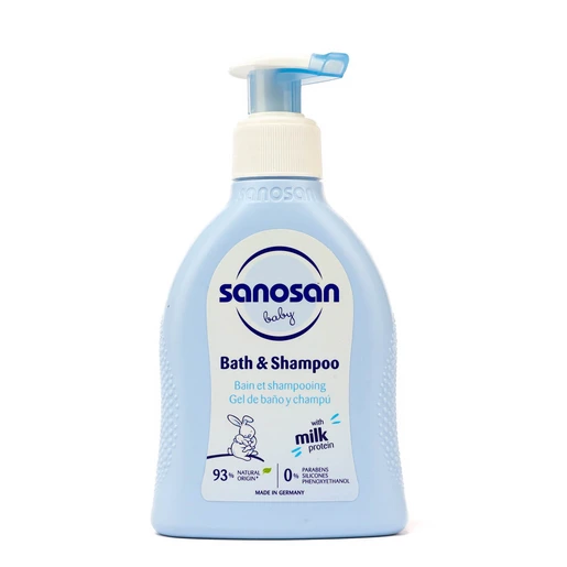 Sanosan, Baby Bath & Shampoo Tears Free - 200 Ml