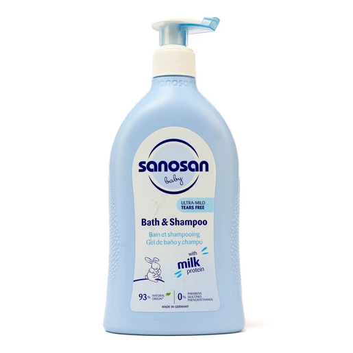 Sanosan, Baby Bath & Shampoo Tears Free - 500 Ml