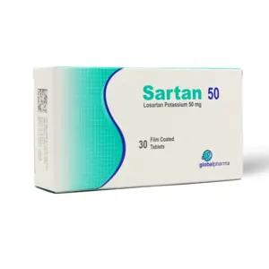 Saratan 50 Mg, For High Blood Pressure - 30 Tablets - 3 Saratan 50 Mg, For High Blood Pressure - 30 Tablets - 3