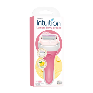 Schick, Intuition, Razor, Lemon Berry Breeze, 4 Blades - 2 Pcs Schick, Intuition, Razor, Lemon Berry Breeze, 4 Blades - 2 Pcs