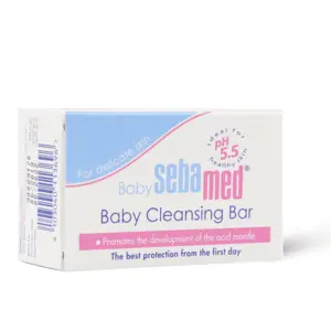 Sebamed, Baby Cleansing Bar for Delicate Skin - 100 Gm - 3 Sebamed, Baby Cleansing Bar for Delicate Skin - 100 Gm - 3