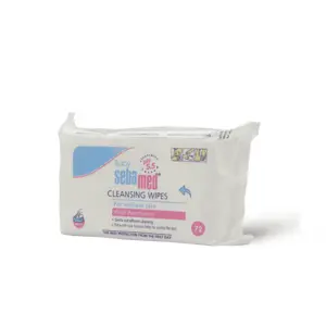 Sebamed, Baby Cleansing Wipes - 72 Pcs - 4 Sebamed, Baby Cleansing Wipes - 72 Pcs - 4