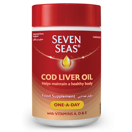 Seven Seas, One A Day, With Cod Liver Oil - 60 Capsules