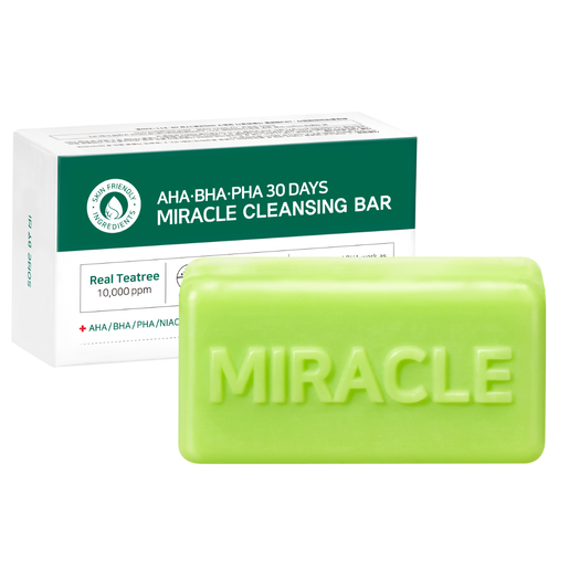 Some By Mi, AHA-BHA-PHA 30 Days Miracle Cleansing Bar - 106 Gm