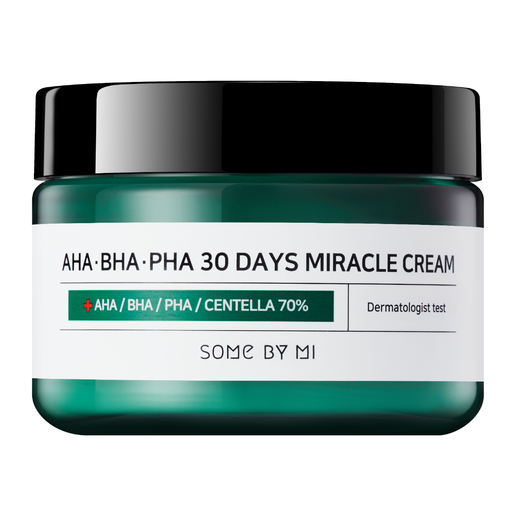 Some By Mi, AHA-BHA-PHA 30 Days Miracle Cream - 60 Gm