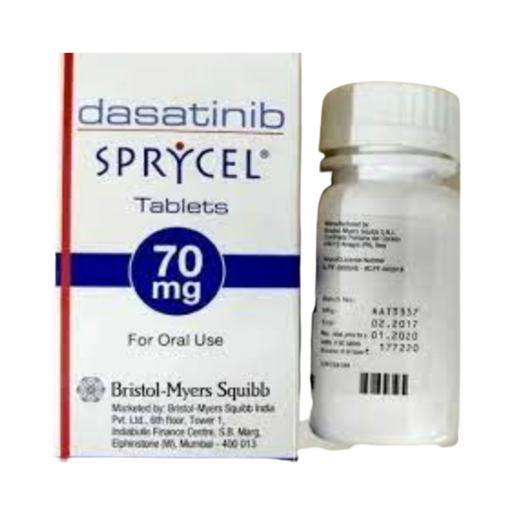 Sprycel, Dasatinib 70 Mg, Film-Coated - 60 Tablets